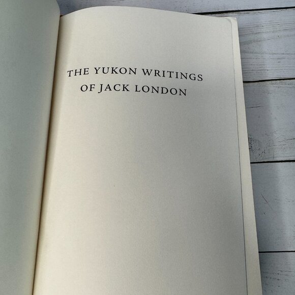 Yukon Writings Call of Jack London Wild White Fang Short Stories 1st Ed HC Book - Picture 5 of 12
